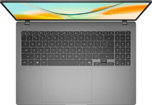 Лаптоп ASUS Vivobook S16 S5608QA-MB234W - 16.0"  IPS Full HD+, Qualcomm Snapdragon X X1-26-101, 16GB LPDDR5X, 256GB SSD - Win11 Home