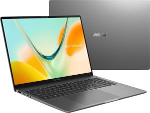 Лаптоп ASUS Vivobook S16 S5608QA-MB234W - 16.0"  IPS Full HD+, Qualcomm Snapdragon X X1-26-101, 16GB LPDDR5X, 256GB SSD - Win11 Home