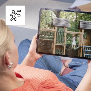 HAMA Wi-Fi камера 1080p, за външна употреба, нощно виждане, запис