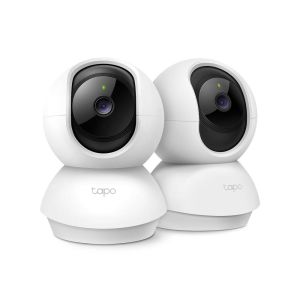 Охранителна WiFi камера TP-Link Tapo C210P2, 360°, Pan/Tilt - 2 Броя