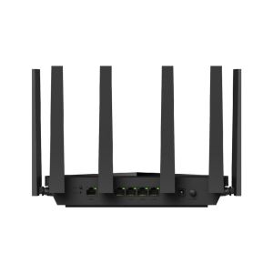 Безжичен рутер Cudy BE6500 2.5Ghz  Gigabit Dual Band Wi-Fi 7, 1x1Gbps WAN порт,4x10/100/1000, 6x5dBi антени, черен