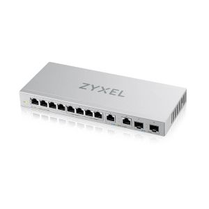 Суич ZYXEL XGS1010-12, 10 портов неуправляем, Gigabit, 2xSFP 