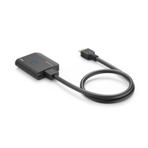 HAMA Сплитер 4K HDMI мъжко - 2 x HDMI женско, черен