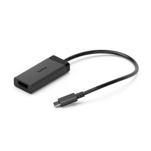 HAMA Видео адаптер, USB-C - DisplayPort / HDMI™, Ultra-HD 4K@60hz