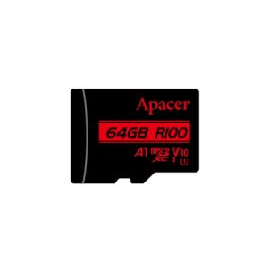 Памет Apacer 64GB microSDHC/SDXC UHS-I U1 V10 A1 (1 adapter)