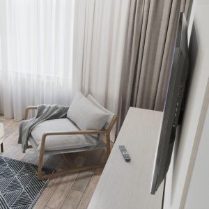 Стойка за телевизор Hama стенна фиксирана 32-75" 40кг VESA 600x400 (00220813)