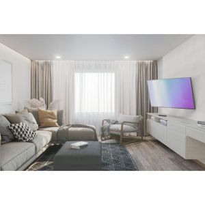 Стенна стойка за TV HAMA, 216 см (85”), до 50 кг, въртяща се, накланяща се, издърпваща се