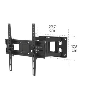 Стенна стойка за TV Hama, 191 cm (75”), до 40 kg