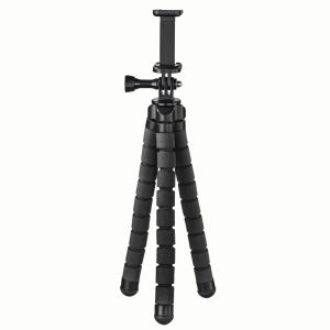 HAMA Трипод "Flex" за смартфон и GoPro, 26 см, черен