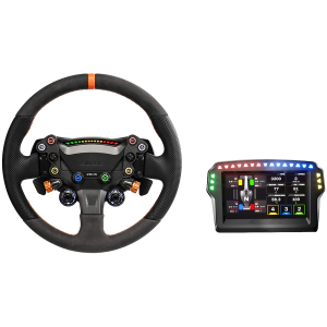 SIMAGIC Zeus Sport Steering Wheel & MagicDash 4 Bundle, AirLink, all-in-one
