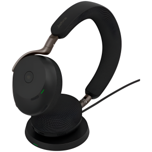 JABRA Evolve3 75, MS, Link390a, Black, WLC Chrg