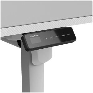 COUGAR E-GRAV 160 Electrical Gaming Desk - White Color
