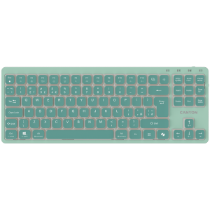 Клавиатура Canyon OnType 10 Механична TKL Low Profile USB (CNS-HKB10GR)