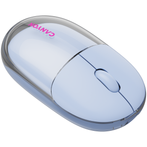 Безжична мишка Canyon OnClick Bluetooth 2.4GHz 1200DPI Синя (CNS-CMSW24BL)