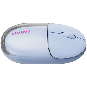Безжична мишка Canyon OnClick Bluetooth 2.4GHz 1200DPI Синя (CNS-CMSW24BL)