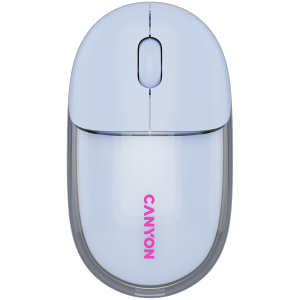 Безжична мишка Canyon OnClick Bluetooth 2.4GHz 1200DPI Синя (CNS-CMSW24BL)
