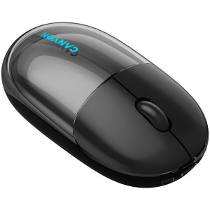 CANYON mouse OnClick 24 BT/ Wireless Transparent/Black