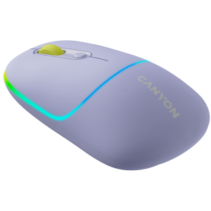 Безжична мишка Canyon OnClick 22 Bluetooth/2.4GHz 1600DPI RGB (CNS-CMSW22ML)
