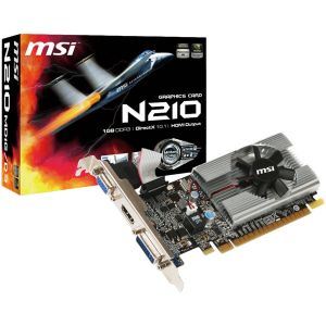 Видеокарта MSI GeForce 210 1GB GDDR3