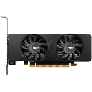 MSI Video Card Nvidia GeForce RTX 3050 LP E 6G OC, 2x HDMI, 1x DP, DUAL FAN, ATX