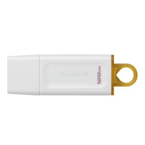 USB памет KINGSTON DataTraveler Exodia, 128GB,USB 3.2 Gen 1, Бял
