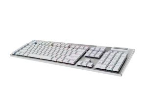 Безжична геймърска механична клавиатура Logitech G915X White Lightspeed - GL Tactile Switch