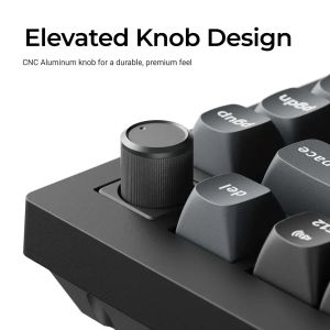 Безжична механичка клавиатура Keychron V1 Ultra 8K - Silk POM Switch Brown