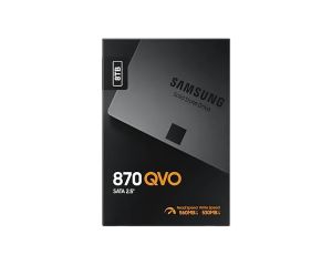 Твърд диск Samsung SSD 870 QVO 8TB Int. 2.5" SATA, V-NAND 4bit MLC, Read up to 560MB/s, Write up to 530MB/s, MKX Controller, Cache Memory 8GB DDR4