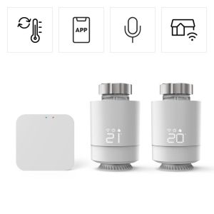 Hama WLAN Heating Control, 2 x Smart Radiator Thermostats, 176662