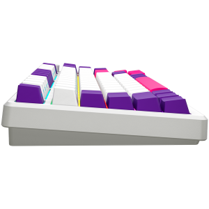 LORGAR KBP7075W, Wireless 75% Mechanical Gaming Keyboard Pro, White, EN layout