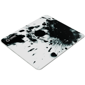Full print white and black design, Bottom is black rubber with embossed LORGAR logo, with double side edge stitching