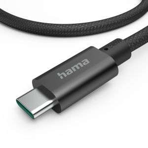 Кабел за зареждане Hama, USB-C - USB-C, 240 W, USB 3.2 Gen1, 201702
