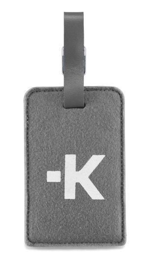 Етикет за багаж Skross Luggage Tags, Карта за контакт, Сив