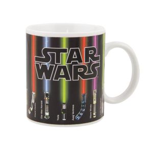 Чаша Paladone: Star Wars - Lightsaber Heat Change Mug DV (300ml), PP3699SWV3