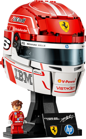LEGO Editions Scuderia Ferrari HP Charles Leclerc Helmet (43014)