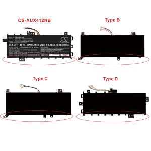 Батерия за лаптоп  ASUS VivoBook 14 X409UA-BV050T, VivoBook 15 F1500EA-BQ2362, C21N1818 LiPo 7.6V 4100mAh CAMERON SINO