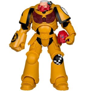 Фигурка Warhammer 40,000 Intercessor Sergeant (Imperial Fist) Gold Label 7in Figure McFarlane