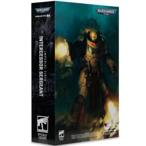 Фигурка Warhammer 40,000 Intercessor Sergeant (Imperial Fist) Gold Label 7in Figure McFarlane