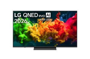 Телевизор LG 65QNED81B3A, 65" 4K QNED MiniLED Smart TV, 3840x2160, DVB-T2/C/S2, Alpha7 AI Processor, HDR10 / HLG, webOS 26 ThinQ, VRR/ALLM / HGiG, 4K Super Upscaling, WiFi 5, Bluetooth 5.3, AirPlay 2, SPDIF, LAN, CI, HDMI, AI Sound Pro, Google Cast, Motio