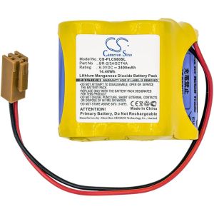 Батерия за  PLC контролер CS-PLC800SL Sanyo  CR8.L CR17450  Li-MnO2  3V 2600 mAh  Cameron Sino