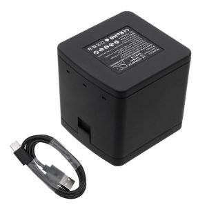 Зарядно за батерия за камери с три гнезда GoPro 9/ 10 / 11 / 12 With USB-C Cameron Sino