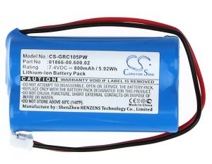 Батерия за компютър за поливане GARDENA C1060 plus Solar  7.4V 800mAh Cameron Sino