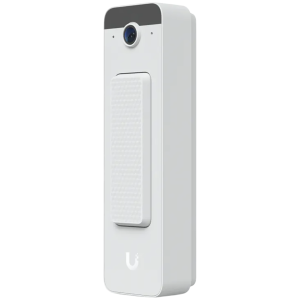 Ubiquiti Doorbell Lite - Compact PoE video doorbell with two-way audio and versatile mounting options, white.