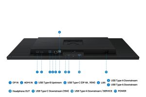 Монитор Samsung 32" 32H800 VA LED 3840x2160 60Hz 5ms USB-C Black