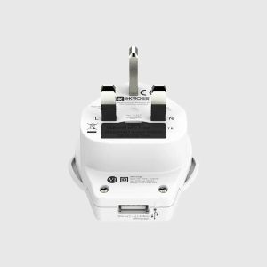 Skross универсален адаптер World to UK, USB