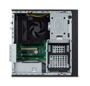 Настолен компютър Acer Veriton, VX4720GT Core i5- 14400 (up to 4.7GHz, 20MB), 1*16GB DDR5, 512GB SSD M.2, DVD+RW, Intel UHD Graphics, TPM 2.0, GLAN, 300W 80PLUS Bronze, KBD& Mouse USB, No OS, 3Y warranty + Acer Vero V247YGbmipx, 23.8''
