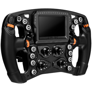 SIMAGIC Zeus Formula Steering Wheel, 280 mm, 5mm carbon fiber, CNC aluminum