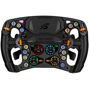 SIMAGIC Zeus Formula Steering Wheel, 280 mm, 5mm carbon fiber, CNC aluminum