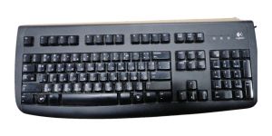 Реновирана клавиатура Logitech Deluxe 250 с БДС USB Black
