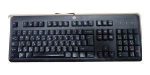 Реновирана клавиатура HP KU-1156 с БДС USB Black